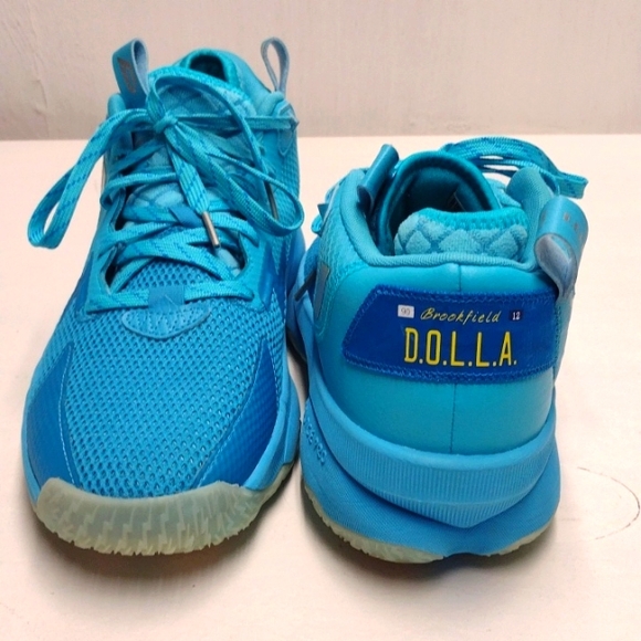 Adidas DAME 8 Brooksfield Blue Athletic Shoes with Breathable Mesh Size 9.5 main image 5